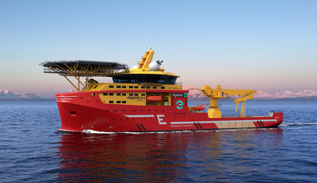 Eidesvik Agalas methanol powered offshore vessel