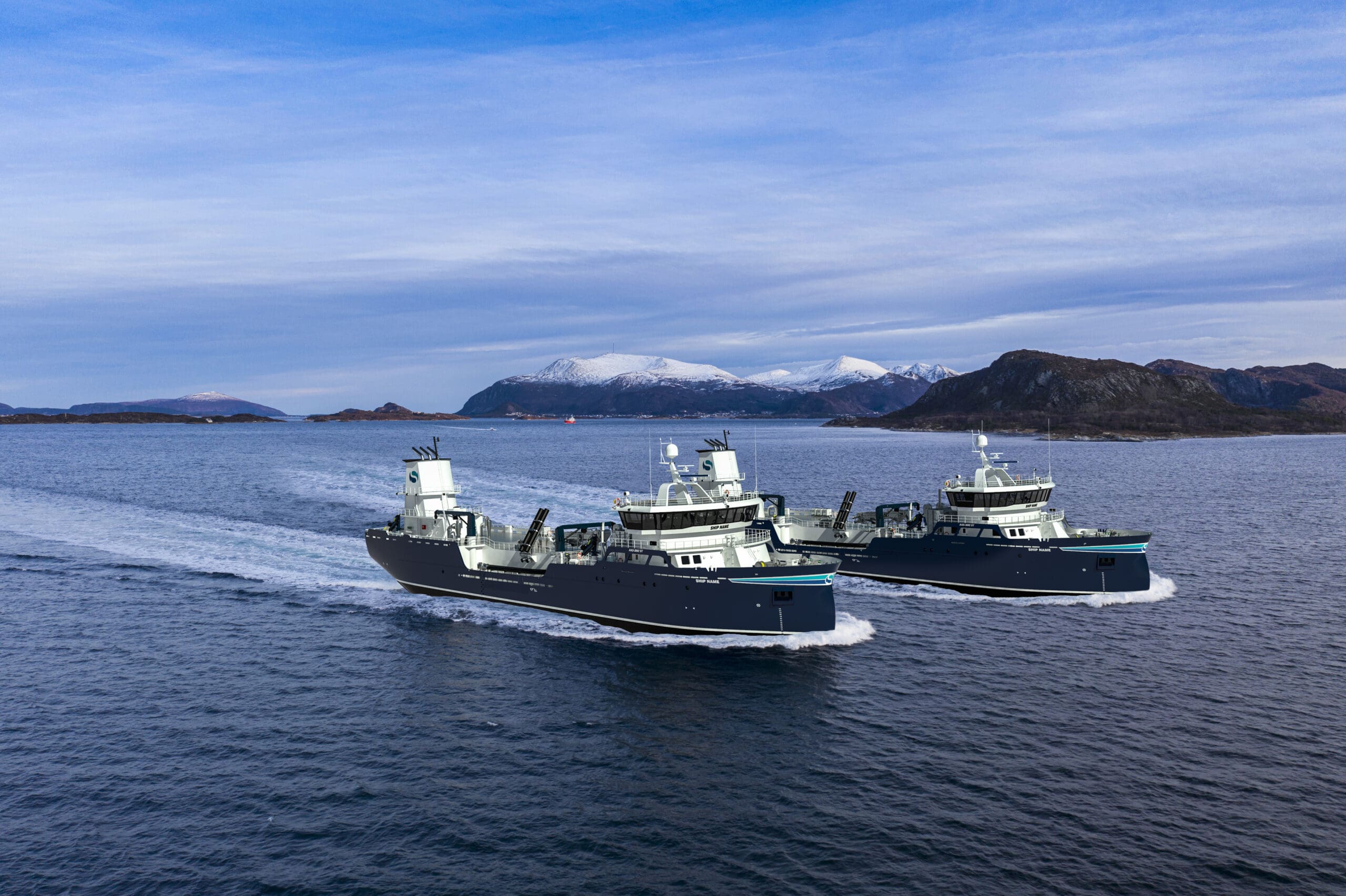 Smolt transport wellboats