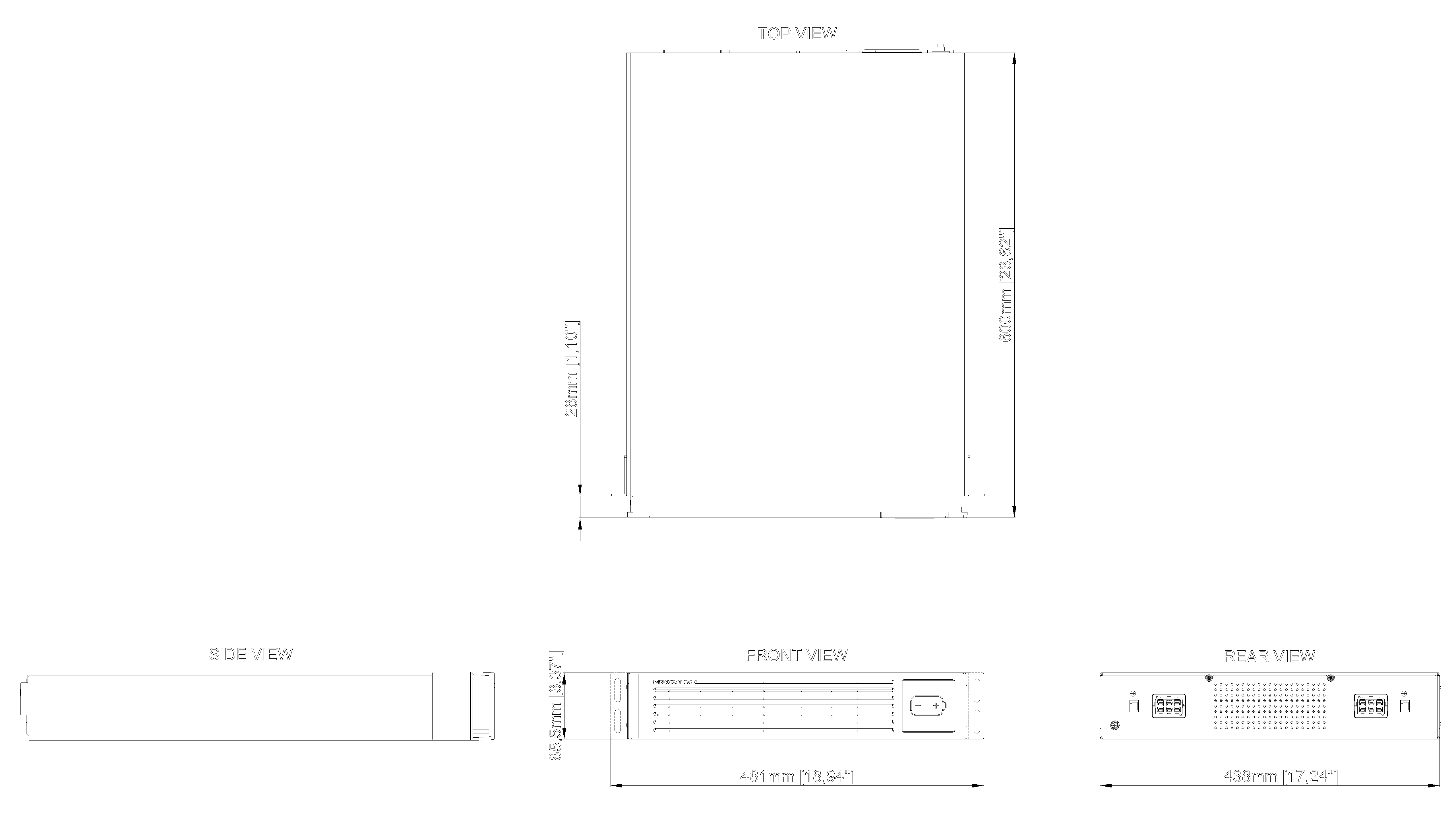 Battery module - UPS-NRT4-B030 | Zenitel