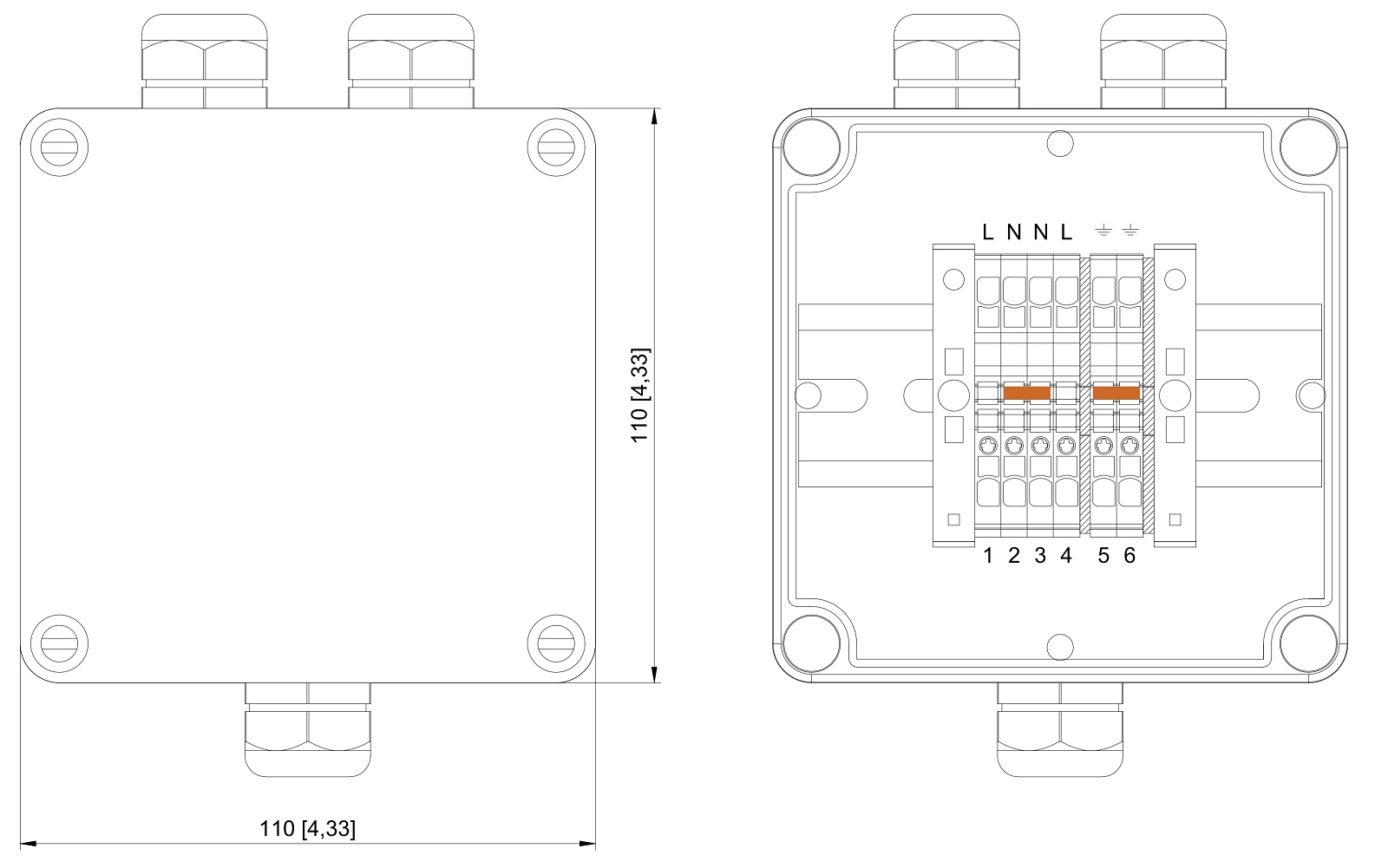 2810011096 - WT-BOX - Watertight Box - Dim_Draw