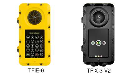 TFIE-6 and TFIX-3-V2 Intercom Stations