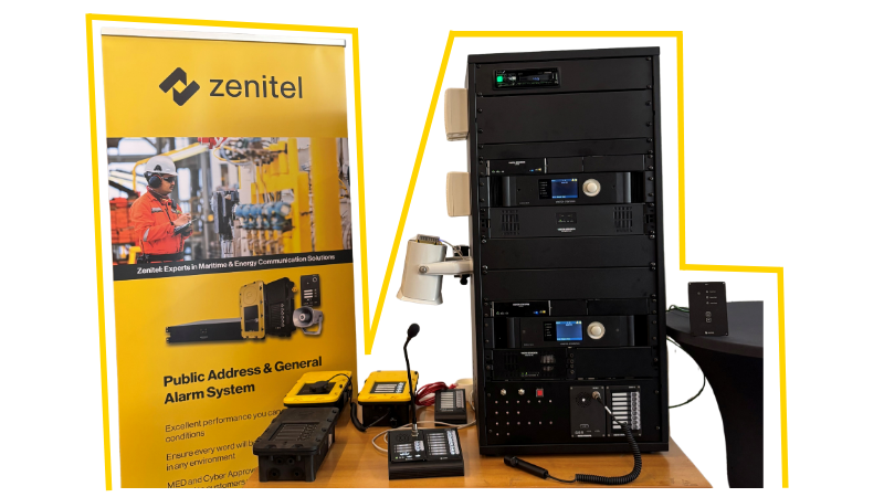 Zenitel Comfour offshore communication