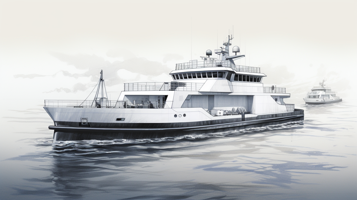 small passenger ferries with electric propulsion