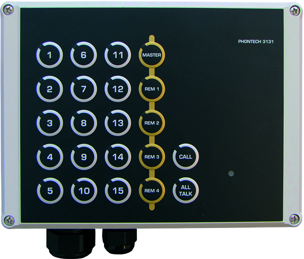 P-3131 Remote Talkback Master Station