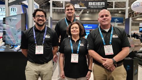 The Team from Beier Integrated Systems at Workboat Show 2022