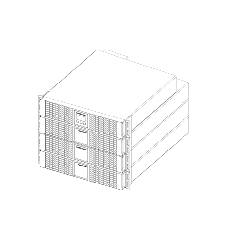 2970000035 - UPS-NRT-3500-230R - Dimensional Drawing