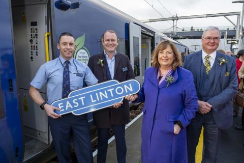 Zenitel East Linton station in scotland