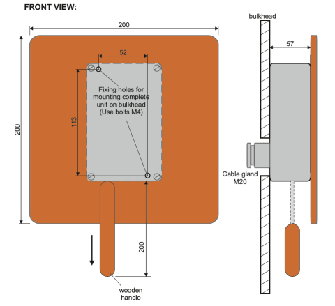 ITCS-C8. wooden, outlines