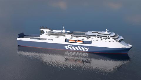 Finnlines new Superstar Class RoPax ferry