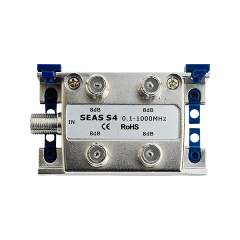 SEAS S4 - Splitter, 4 way (TV, R) with F-conn. - picture 