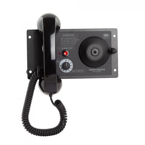 Batteryless Telephone for required onboard emergency communication