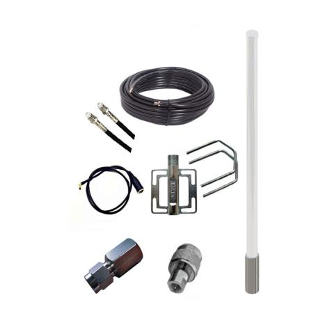 92590  GSM Multiband Antenna Set with 20m cable & bracket picture 
