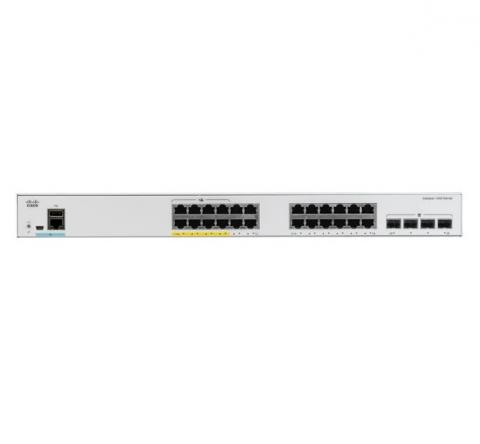 Cisco C1000 24port PoE+ 1G switch with 4x1G SFP