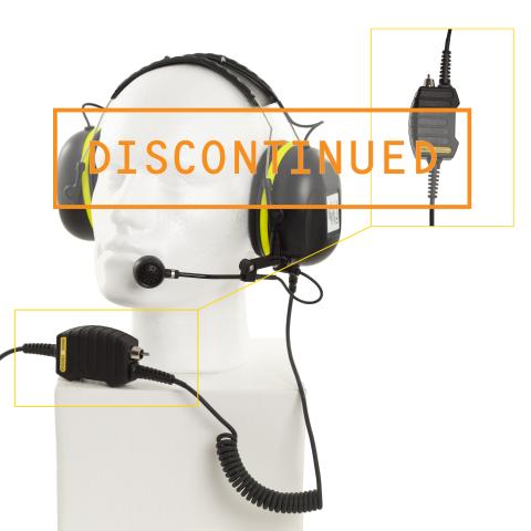 VSP-36-PELP-A-25 Headset with boom microphone w 25m cable