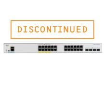 Cisco C1000 24port PoE+ 1G switch with 4x1G SFP